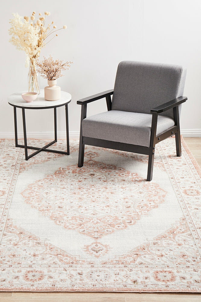 Rug Culture Emotion Medium Multi-coloured Polyester Rug 230x160cm - 15mm Height - EMO77PEACH230X160