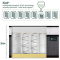 Zinus double iCoil pocket spring mattress - Eurotop, medium feel, 305mm high - AU-MSSBOPZC-12D