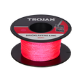 Trojan 50m No 8 Pink Brickline - Durable Braided Nylon - High Visibility - SuperSaverAU - view 1