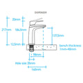 Billi Eco Boiling and Chilled Filtered Water Tap with XL Levered Dispenser - Brushed Chrome - 901000LBR