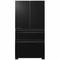 Mitsubishi Electric 564L French Door Fridge - Black Glass Panels, Frost Free - MR-LX564ER-GBK-A