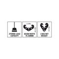 Gorilla 2T Girder Clamp - Steel - 90mm - Connection Point for Hoists - SuperSaverAU - view 2