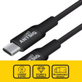 Antsig 2m 240W USB C to USB C Cable - Durable Charging & Connectivity - SuperSaverAU - view 2