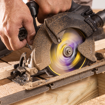 Kango 184mm 44T Composite Decking Circular Saw Blade - Durable - Precise Cuts