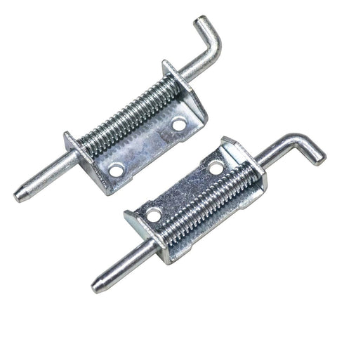 Goliath Left Hand Spring Hinge 2 Pack - Steel - Weather Resistant - Easy Install - SuperSaverAU - view 1