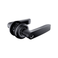 Gainsborough Liberty Smart Lever Lock - Fingerprint Access - Matte Black - SuperSaverAU - view 1