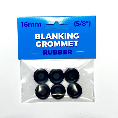 Premier Blue 16mm Blanking Grommet - Nitrile Rubber - Durable - 1 Pack - SuperSaverAU - view 1