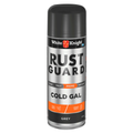 White Knight Rust Guard 400g Grey Cold Gal Zinc-Rich Galvanising Primer Spray Paint