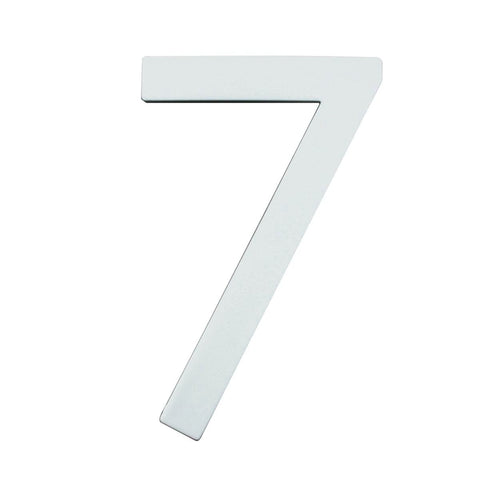 Sandleford 90mm Glow In Dark Acrylic House Number 7 - Durable - Weather Resistant - Easy To Install - SuperSaverAU - view 1