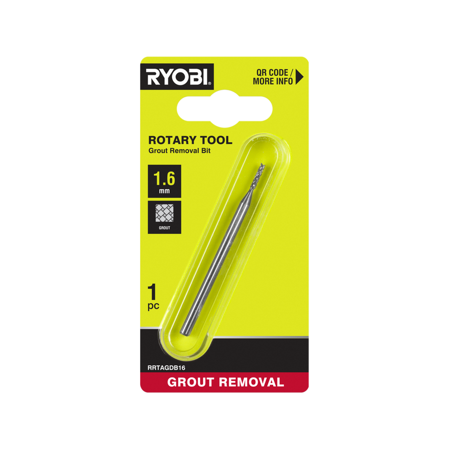 Ryobi Rotary Tool Grout Removal Bit 1.6mm - Efficient Grout Repair - SuperSaverAU - view 1