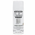 Rust-Oleum Ultra Matt Chalked Spray Paint - 340g - Linen White - Fast Drying - SuperSaverAU - view 1
