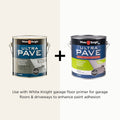 White Knight Ultra Pave Garage Floor Paint - 4L - White - Heavy Duty, Oil Resistant - SuperSaverAU - view 5