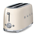 Smeg 50s Retro Variable Temperature Kettle and 4 Slice Toaster Pack - Cream - KLF04CRAUTSF02CRAU