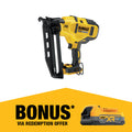 DeWALT 18V XR Li-Ion Cordless 16Ga Finishing Nailer 32-63mm - Skin Only DCN660N-XE
