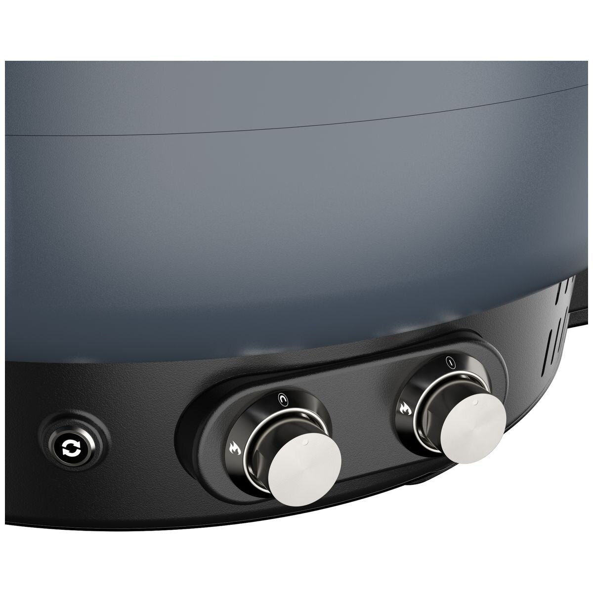 Everdure Kiln R Series 2 burner LPG pizza oven - graphite cabinet, rotating turntable, 400°C - EKILN2G