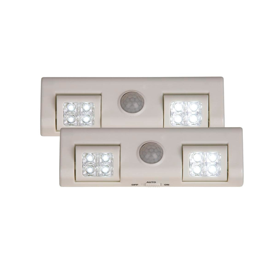 Magic Living LED Cabinet Light with Sensor 2 Pack - 165mm x 24mm x 52mm - White - Motion Activated - SuperSaverAU - view 1