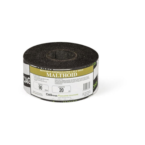 Cagroup Malthoid Felt - 90mm x 20m - Bitumen - Waterproofing Membrane - SuperSaverAU - view 1