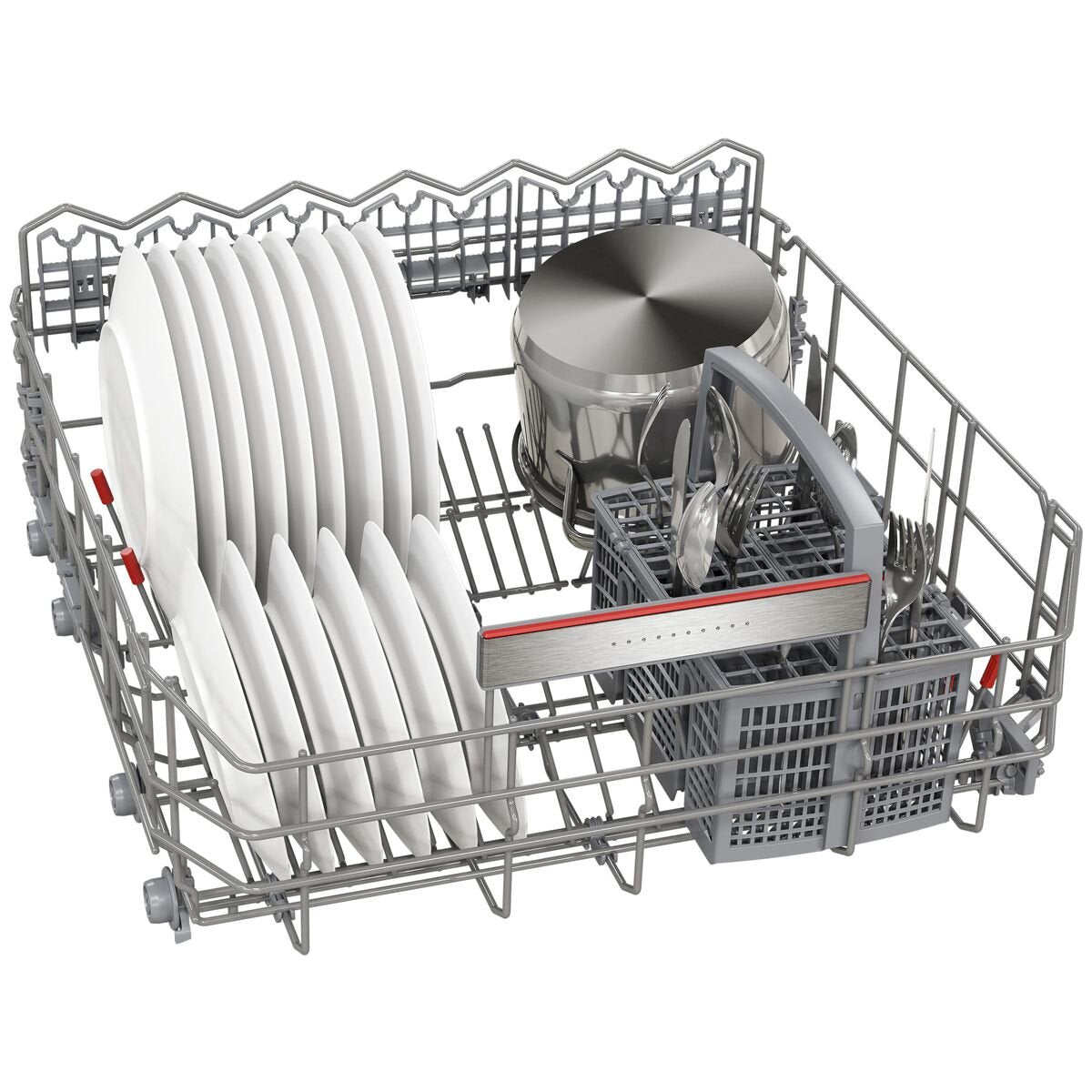 Bosch 60cm Series 8 Integrated Dishwasher - 15 Place Settings, Zeolith PerfectDry, TimeLight - SMV8ZCX02A