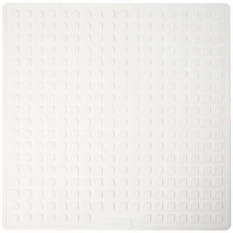 Unilux ULX109 Universal Appliance Mat - 600mm Square White Mat for Laundry Appliances - ULX109