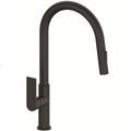Mondella Black Matte Rococo Pull Down Sink Mixer - 65mm x 650mm x 260mm - Lead-Free Stainless Steel - Pull-Out Sprayer - WELS 5 Star Rating - SuperSaverAU - view 1