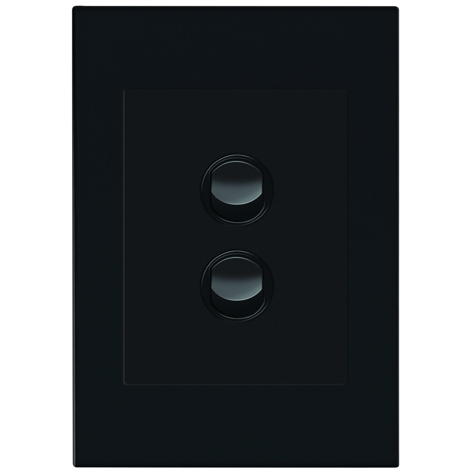 HPM VIVO 2 Gang Wall Switch, Grey, 10A 240V 2 Way (EV770/2GR)