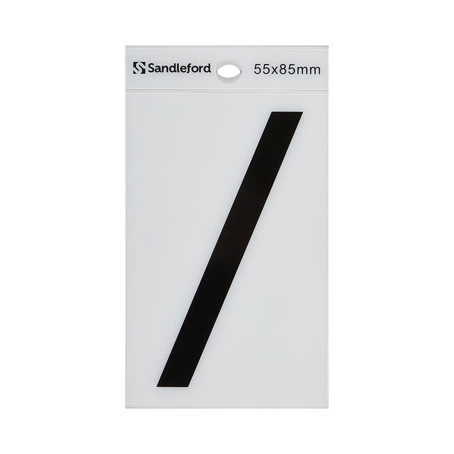 Sandleford 85mm White Self Adhesive House Symbol - Durable Polycarbonate - SuperSaverAU - view 1