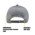 Dewalt Trucker Hat - Black Grey - Adjustable Fit - Breathable Mesh - One Size - SuperSaverAU - view 5