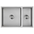 ACL Cora 1 and 1/2 Bowl Undermount Sink - 304 Grade Stainless Steel, Double Drainer - PR670ND