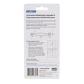 Zenith Chrome Plated Door Handle 102mm Zinc Alloy Easy Install - SuperSaverAU - view 3