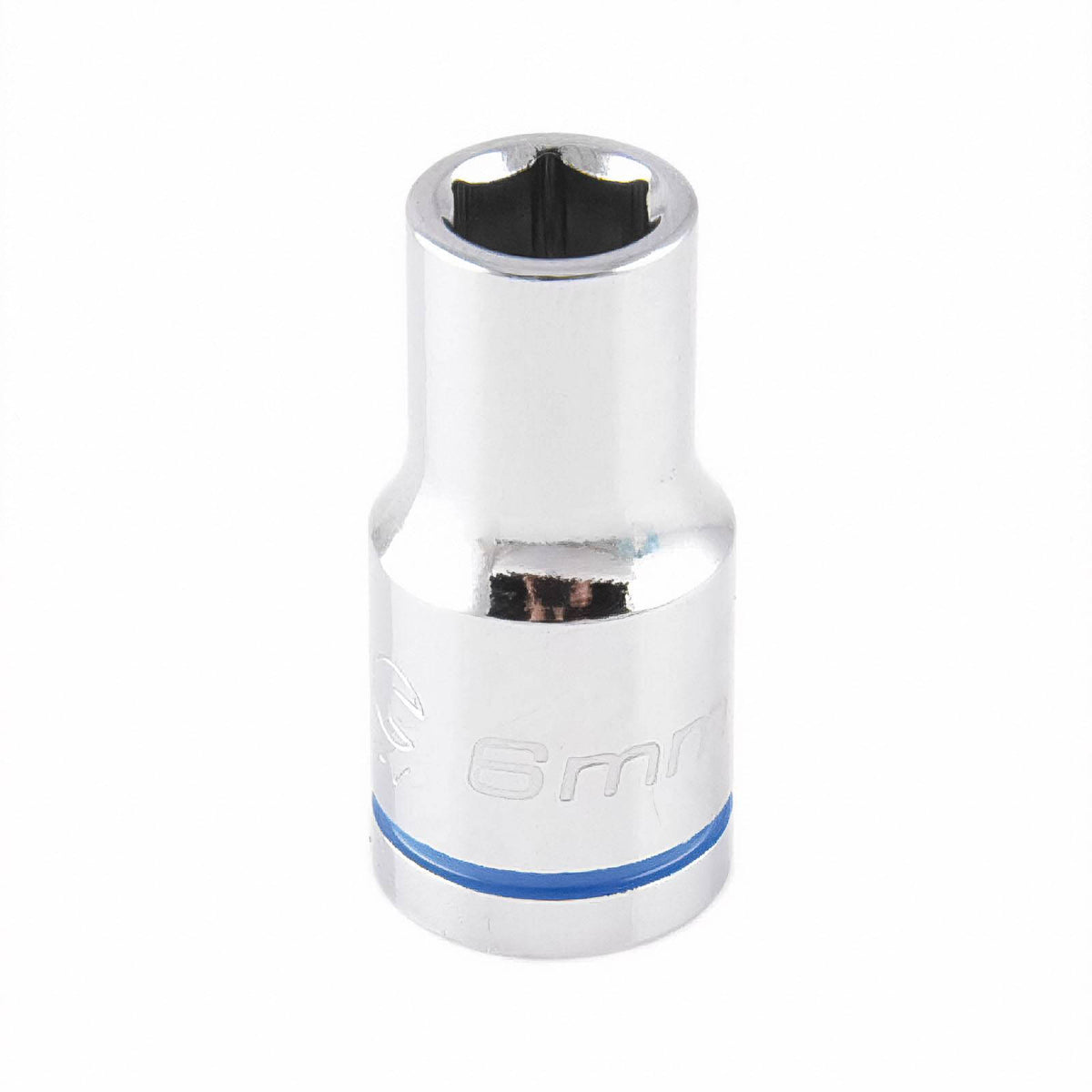 Kincrome 6mm 1/4" Drive Socket, 6 Point Chrome Vanadium Mirror Polish