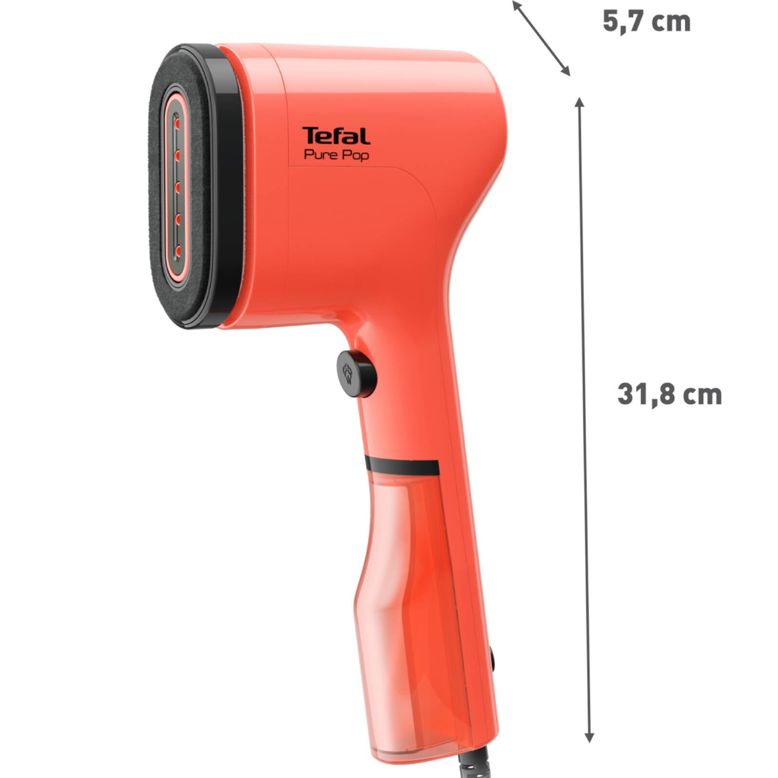 Tefal Pure Pop Handheld Garment Steamer DT2022 Watermelon