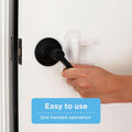 Perma Child Safety Door Lever Lock - 2 Pack - Plastic - Easy Install - SuperSaverAU - view 4