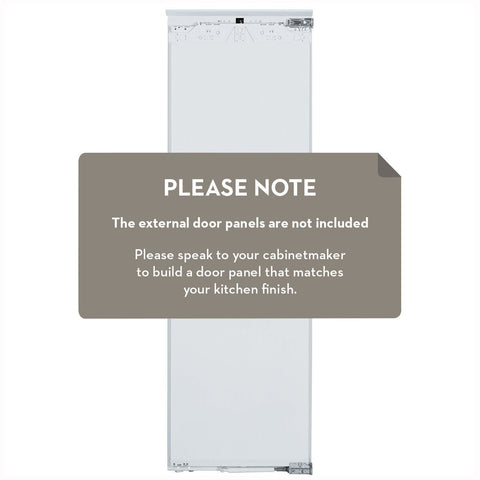 Liebherr 344L Integrated Upright Fridge - 3 BioFresh Telescopic Drawers, 4 Star Energy Rating - SIKB3550RH