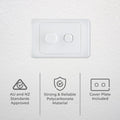 DETA 400VA Leading Edge Light Dimmer White Polycarbonate 250V 6121B