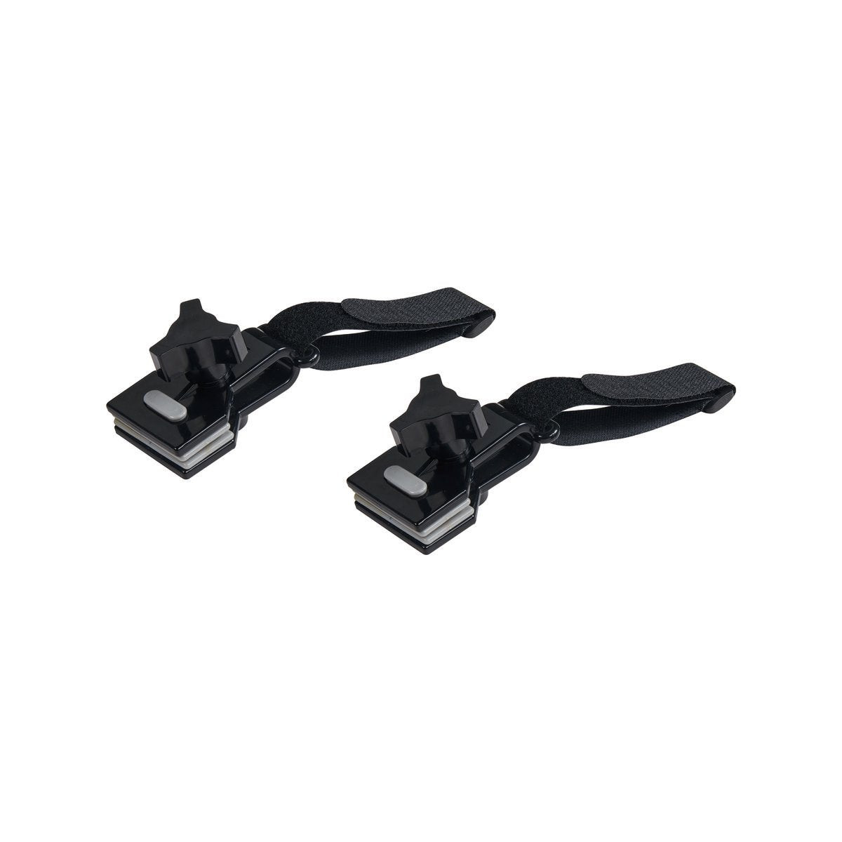 All Set Caravan Awning Deflappers 2pk - 50mm Grip - Black - Durable - SuperSaverAU - view 1