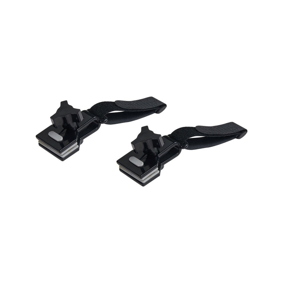 All Set Caravan Awning Deflappers 2pk - 50mm Grip - Black - Durable - SuperSaverAU - view 1