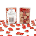 Mandala Art Red Ceramic Hearts - 19mm x 18mm - Indoor/Outdoor Craft Embellishments - SuperSaverAU - view 1