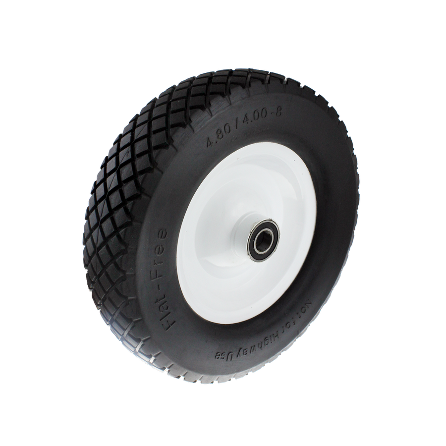 Easyroll Wheelbarrow Wheel - 400x8 - PU Foam/Steel - Puncture Proof - SuperSaverAU - view 1