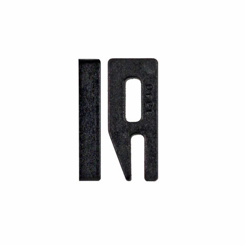 Rolltrak Black Adjustable Bottom Guide - 2 Pack