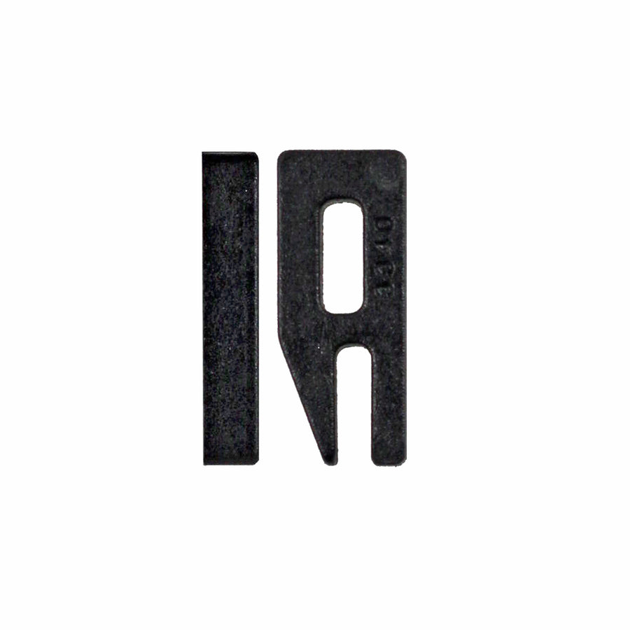 Rolltrak Black Adjustable Bottom Guide - 2 Pack