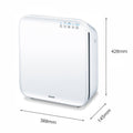 Beurer triple filter air purifier - three fan speeds, timer, clean filter indicator, 3 year warranty - LR310
