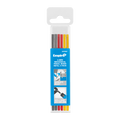 Empire 3.8mm Mechanical Pencil Mixed Refill 6 Pack, Red & Yellow Graphite