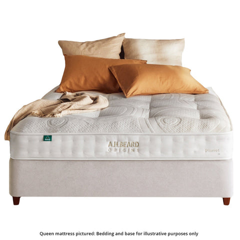 A.H. Beard Origins Planet QI Medium Long Single Mattress - Australian Wool Blend - SILF12MLSG