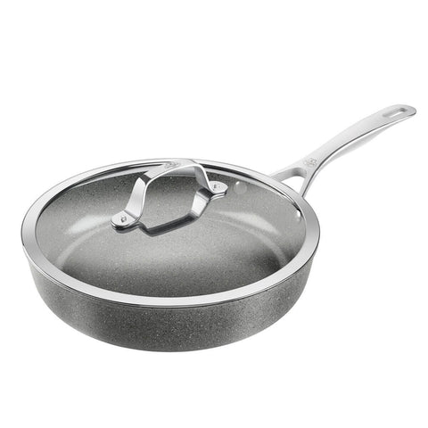 Ballarini Salina 28cm Saute Pan with Lid - Ceraforce Titanium Non-Stick, Induction Compatible - 67314