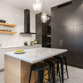 Schweigen 90cm Wall Canopy Rangehood - Matte Black - 3200m³/h - ISO-Drive SE Motor Pack - DS3326B-9SEPAK