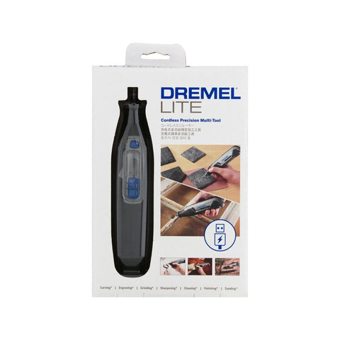 Dremel 4V 7760 Lite Cordless Rotary Tool Kit - 140mm x 195mm - Grey - Lightweight - SuperSaverAU - view 1