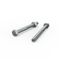 Zenith M10 x 100mm Zinc Plated Hex Head Bolts and Nuts 25 Pack - Durable Fastening Solutions - SuperSaverAU - view 2