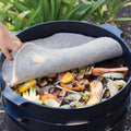 Tumbleweed Round Compost Blanket Brown Coconut Jute Fibre Odourless