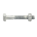Zenith M6 x 40mm Hot Dip Galvanised Hex Head Bolts and Nuts 25 Pack - SuperSaverAU - view 2
