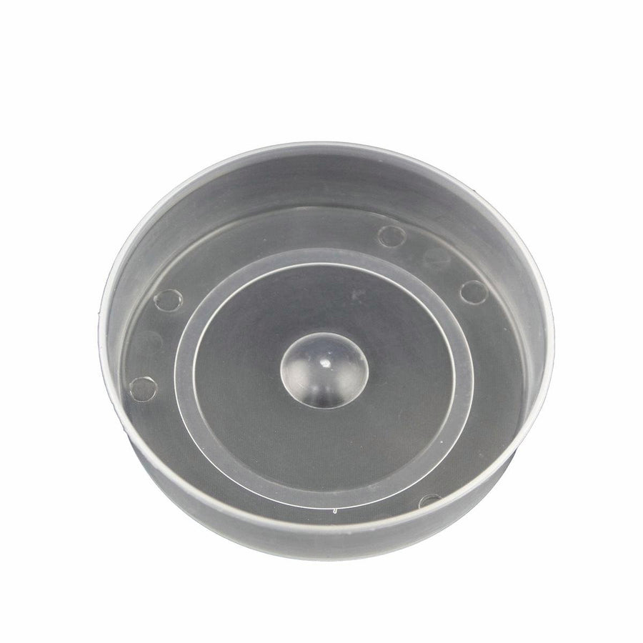 Garden City Plastic Black Grow Pot Saucer - 129mm - Clear - Durable - SuperSaverAU - view 1